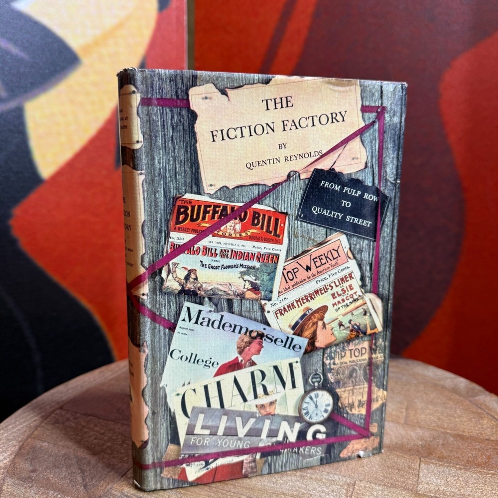 The Fiction Factory by Reynolds Random 1st Ed 1955 Pulps Hardcover DJ